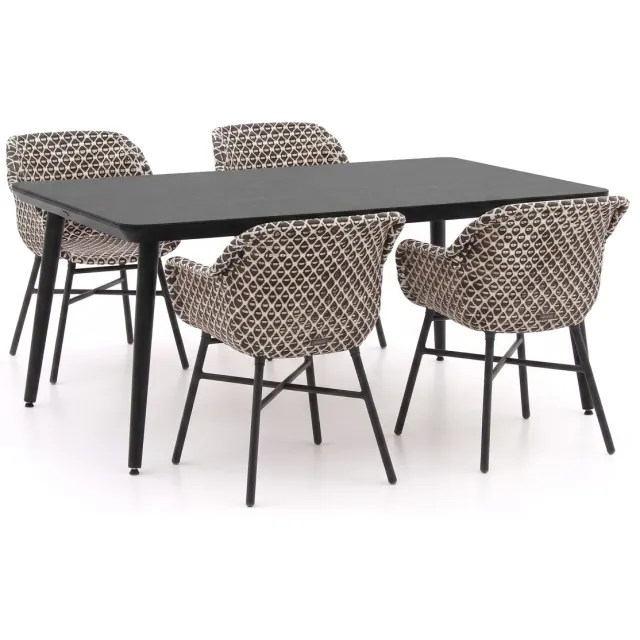 Hartman tuinmeubelen Hartman Delphine/Sophie Studio 170cm dining tuinset 5-delig