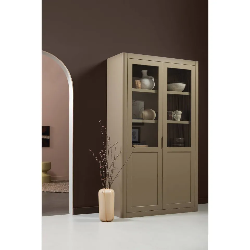 WOOOD Gunnar buffetkast grenen taupe, foto 5