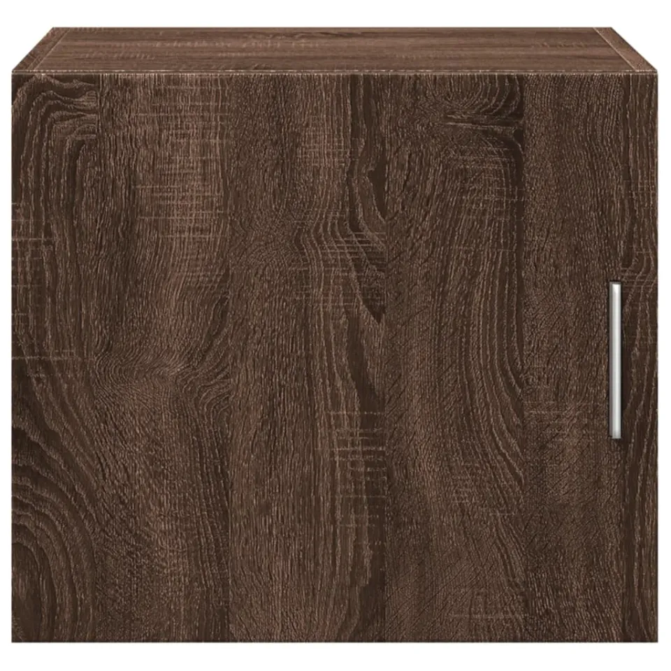 vidaXL Wandkast 45x42,5x40 cm bewerkt hout bruin eikenkleurig, foto 4