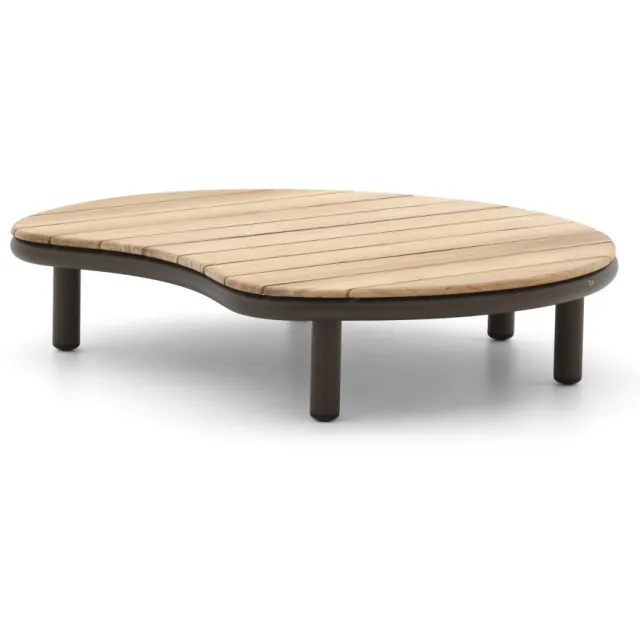 Apple Bee Moon Island lounge tuintafel 110x97x24cm Taupe