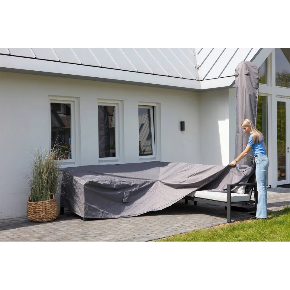 Madison loungesethoes links grijs, foto 2