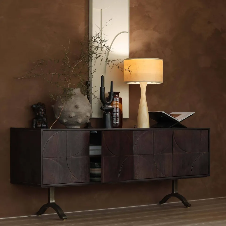 WOOOD Draw dressoir walnoot, foto 2