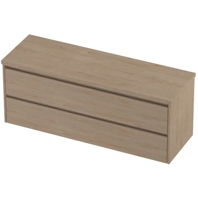 Proline Deck Badmeubelset Symmetrisch 140x46x55 cm Ideal Oak Eiken