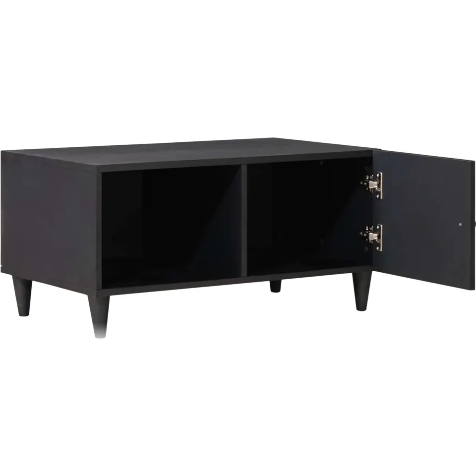 vidaXL Salontafel Multikleur 80 x 50 x 40 cm Massief Mango Hout meerkleurig, foto 2