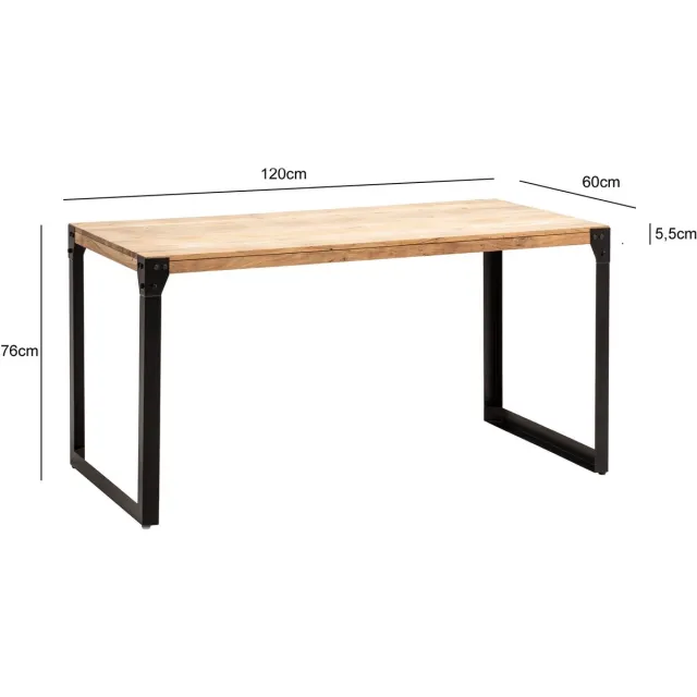Wohnling Eettafel acaciahout 120x60 cm - WL7.046 Zie omschrijving