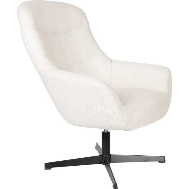 Housecraft Living Yuki Fauteuil Draaibaar Off White Wit