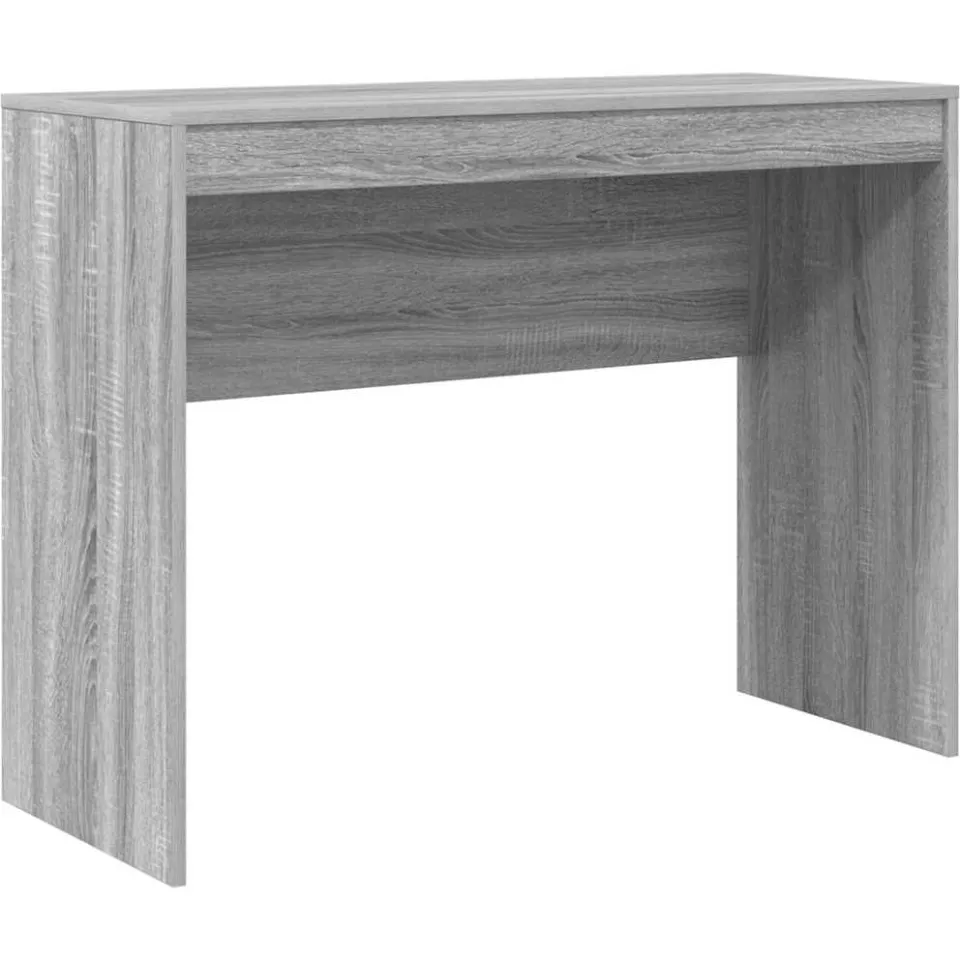 vidaXL Bureau Grijs Sonoma 100 x 40 x 76 cm, foto 3