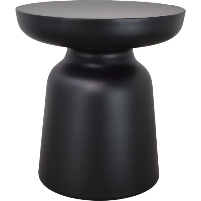 LOFT42 Bijzettafel Irmo - Metaal - Zwart - 40x43