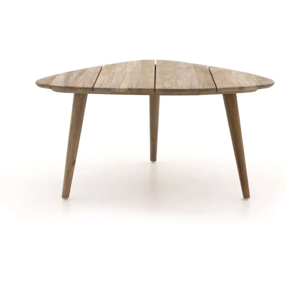 ROUGH Furniture ROUGH-K lounge tuintafel 90x90x90x45cm bruin, foto 4
