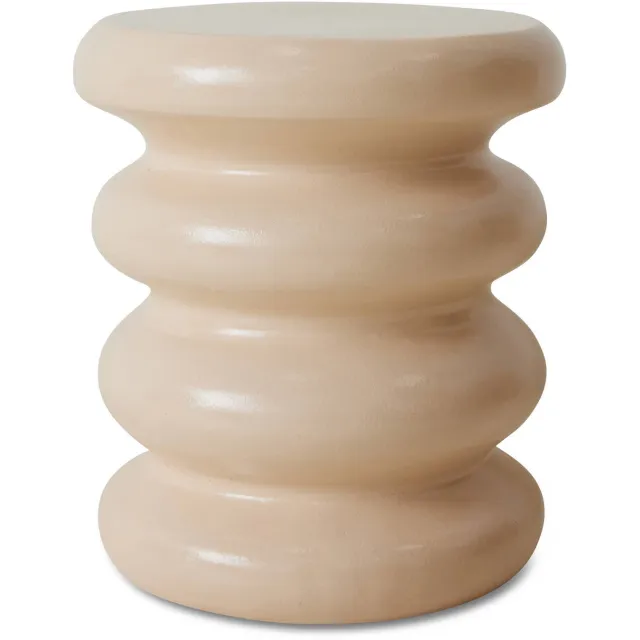 HKLIVING Allure bijzettafel crème cream