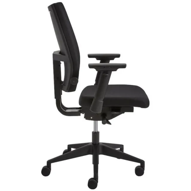 Sitlife Metis - Ergonomische bureaustoel - Zwart - EN 1335