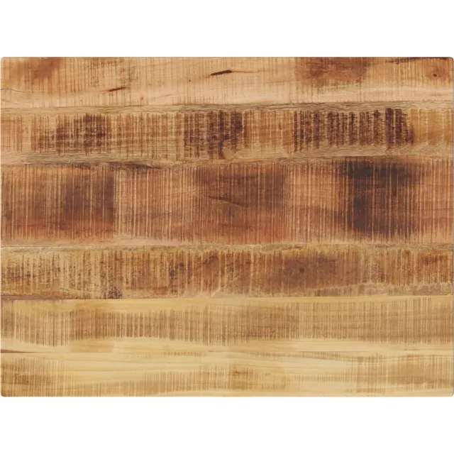 vidaXL Tafelblad rechthoekig 90x50x3,8 cm massief ruw mangohout Bruin