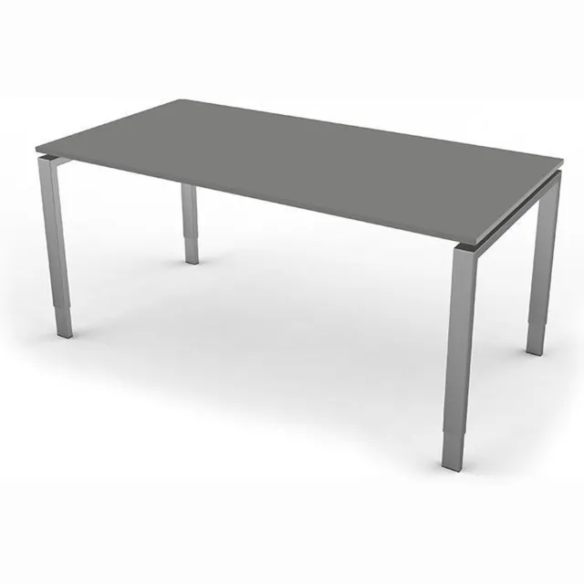 Kerkmann Eettafel Beta 160cm grijs hoogte verstelbaar