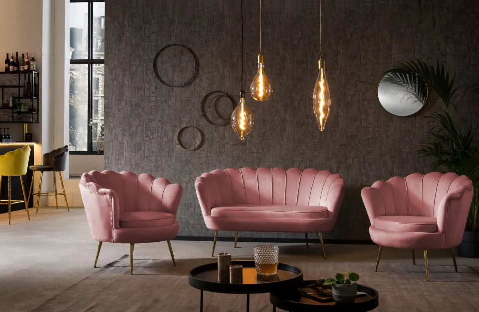 fauteuil Chanelle roze, foto 4