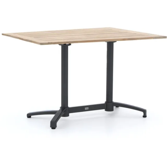 Bellagio tuinmeubelen Bellagio Canzo klaptafel 140x80x75cm grijs