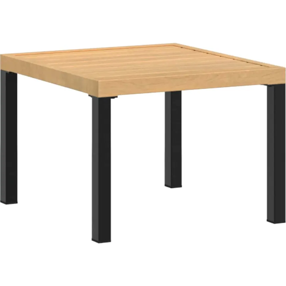 vidaXL 3-delige Loungeset met kussens gepoedercoat staal zwart, foto 4
