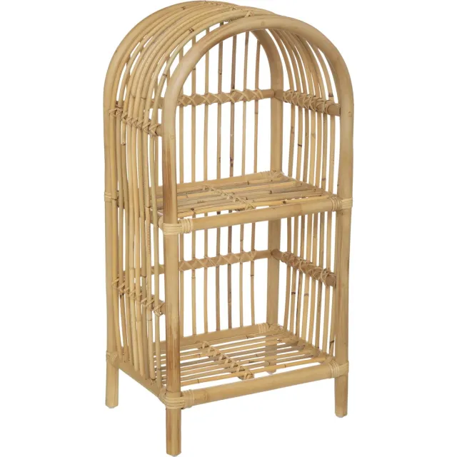 Atmosphera Rotan Bibliotheek - Boekenplank / Boekenkast - H76cm Multi