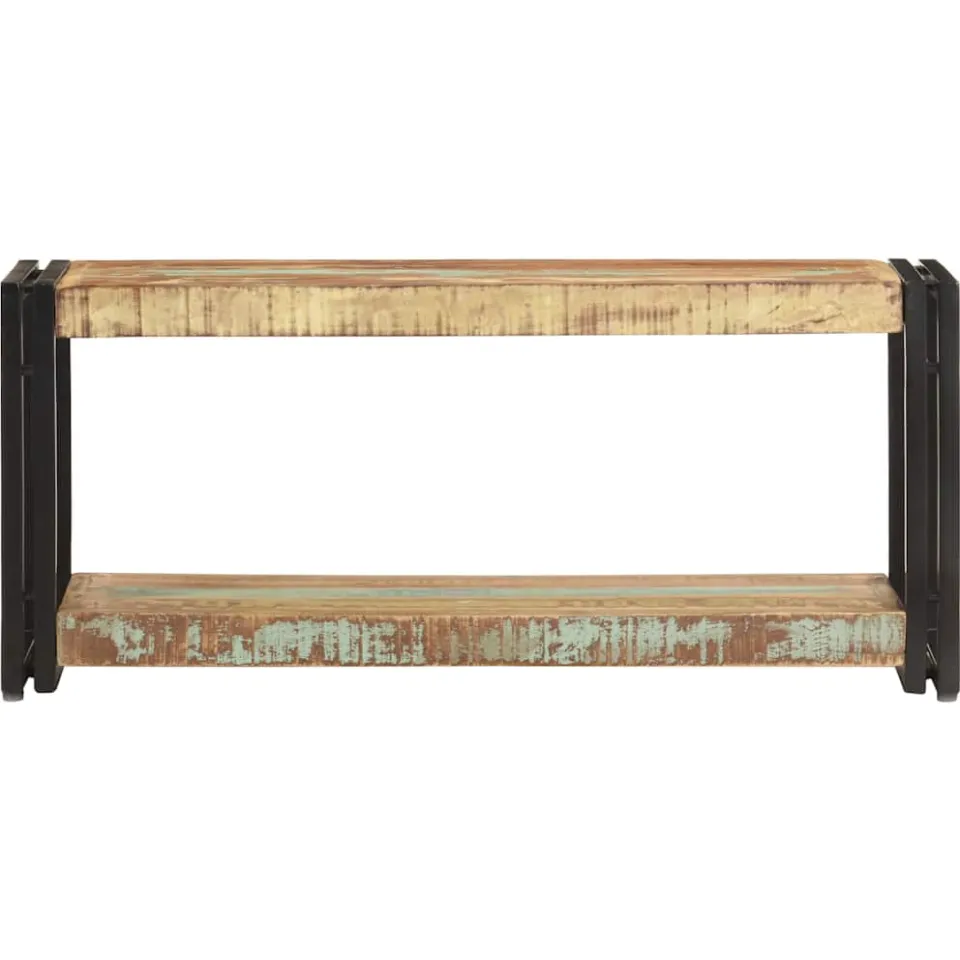 vidaXL Tv-meubel 90x30x40 cm massief gerecycled hout bruin, foto 2
