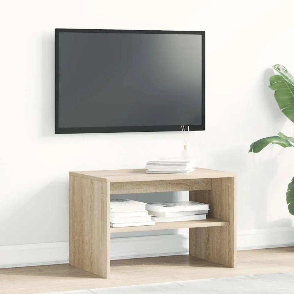vidaXL Tv-meubel 60x40x40 cm bewerkt hout sonoma eikenkleurig, foto 4