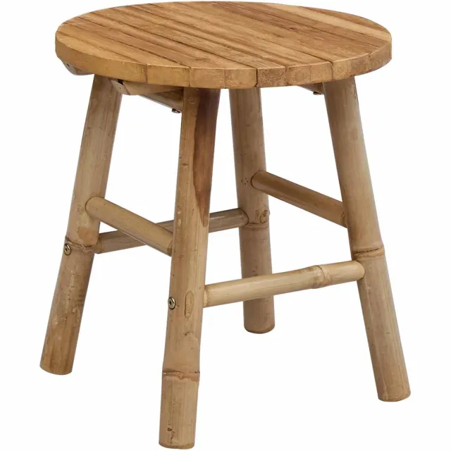 vidaXL Tuinkruk - Naturel - Ø - 38 - x - 42 - cm - Bamboe