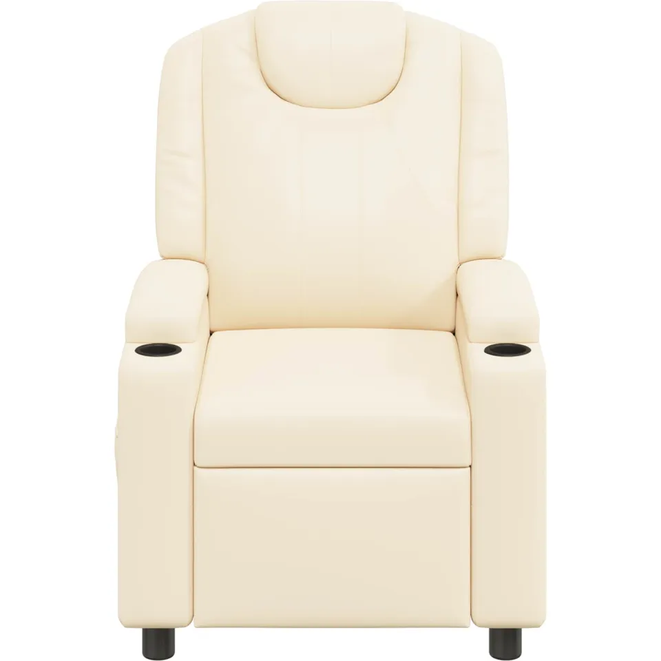 vidaXL Ligstoel Crèmekleurig 75 x 95 x 106 cm Stof, foto 4