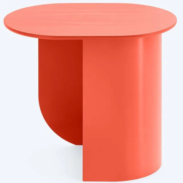 FÉST Plateau ovale bijzettafel rood
