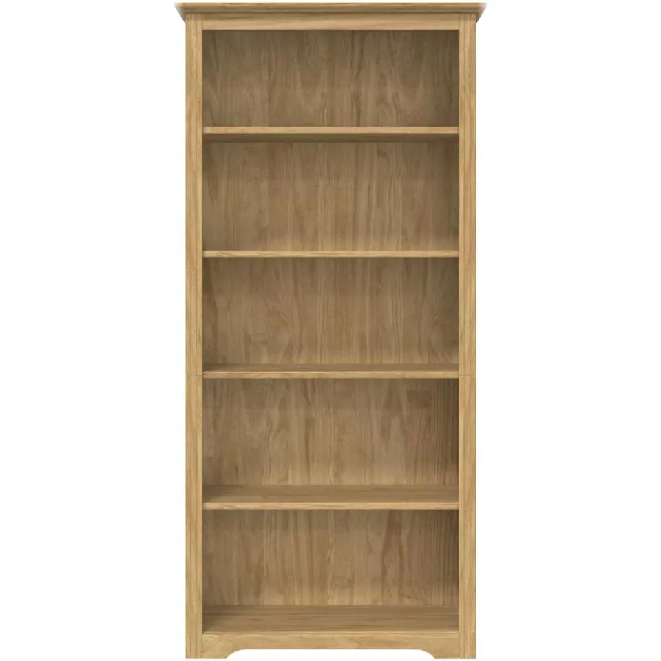 vidaXL Boekenkast BODO 5-laags 82 x 40 x 173 cm Bewerkt hout Bruin