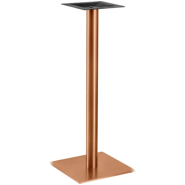 Vega Statafelzuil voor binnen Orio; 42x42x108 cm (BxLxH); koper; vierkant