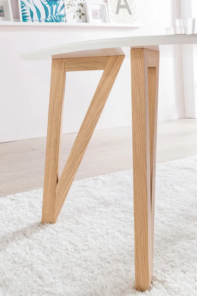 Eettafel Nikolaj wit, foto 6