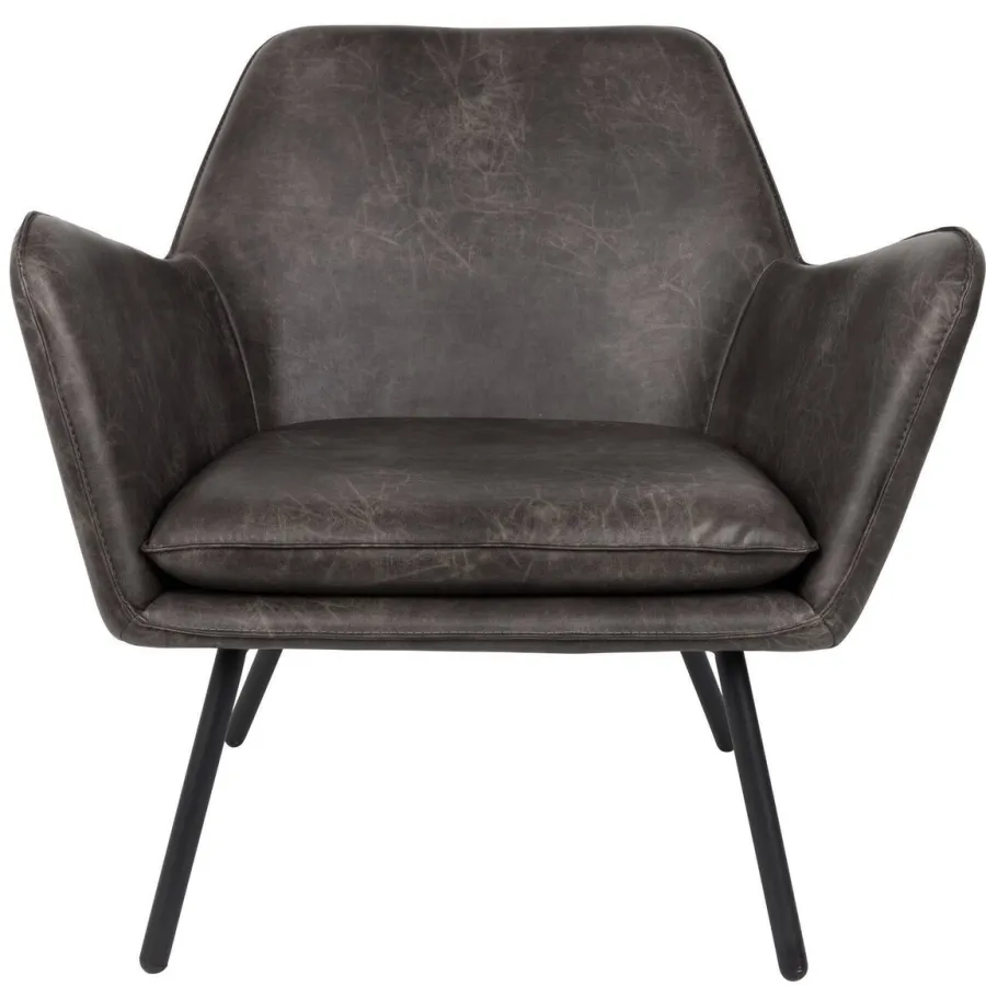 Housecraft Living fauteuil Bon Fauteuil Donkergrijs grijs, foto 3