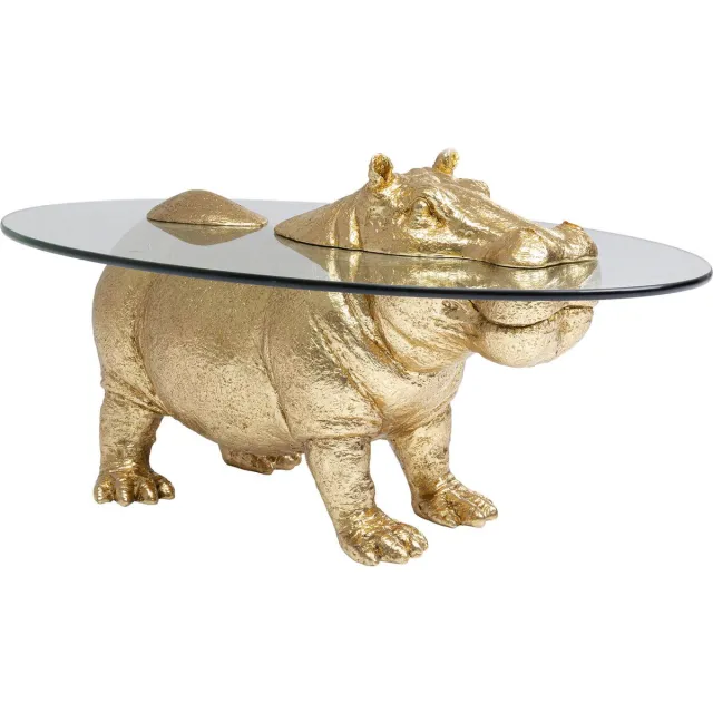 Kare Design Kare Salontafel Hippo Goud
