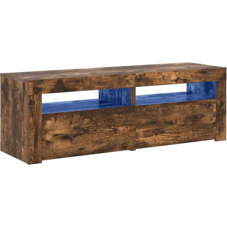 vidaXL Tv-meubel met LED-verlichting 120x35x40 cm sonoma eikenkleurig, foto 3