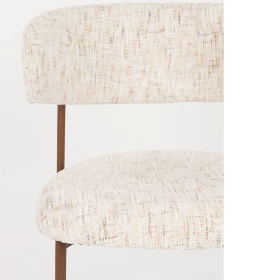 Housecraft Living Claes eetkamerstoel set van 2 off-white, foto 6