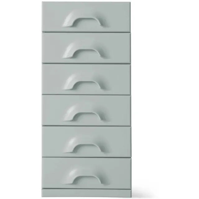 HKLIVING ladekast Chest lichtblauw