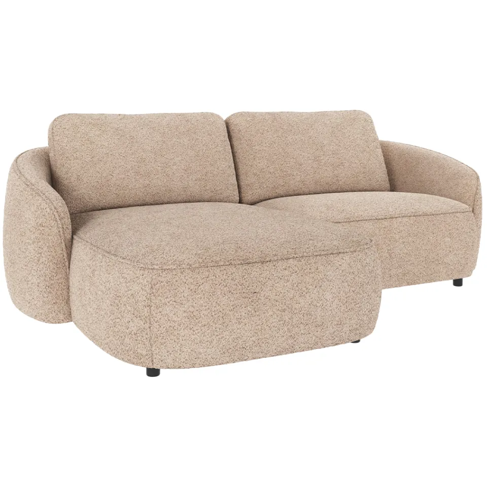 Rowico Home Norris gestoffeerde 3-zits hoekbank beige - links - 226 cm, foto 3