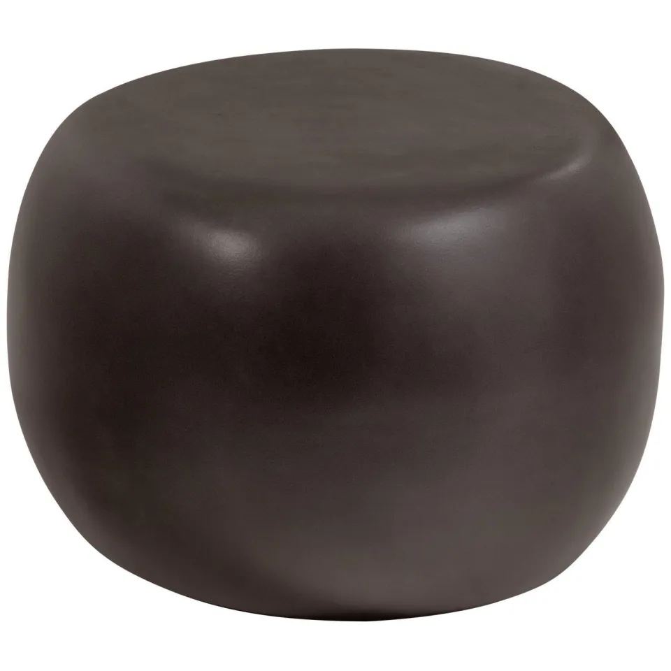 vtwonen Pebble bijzettafel donkerbruin, foto 2