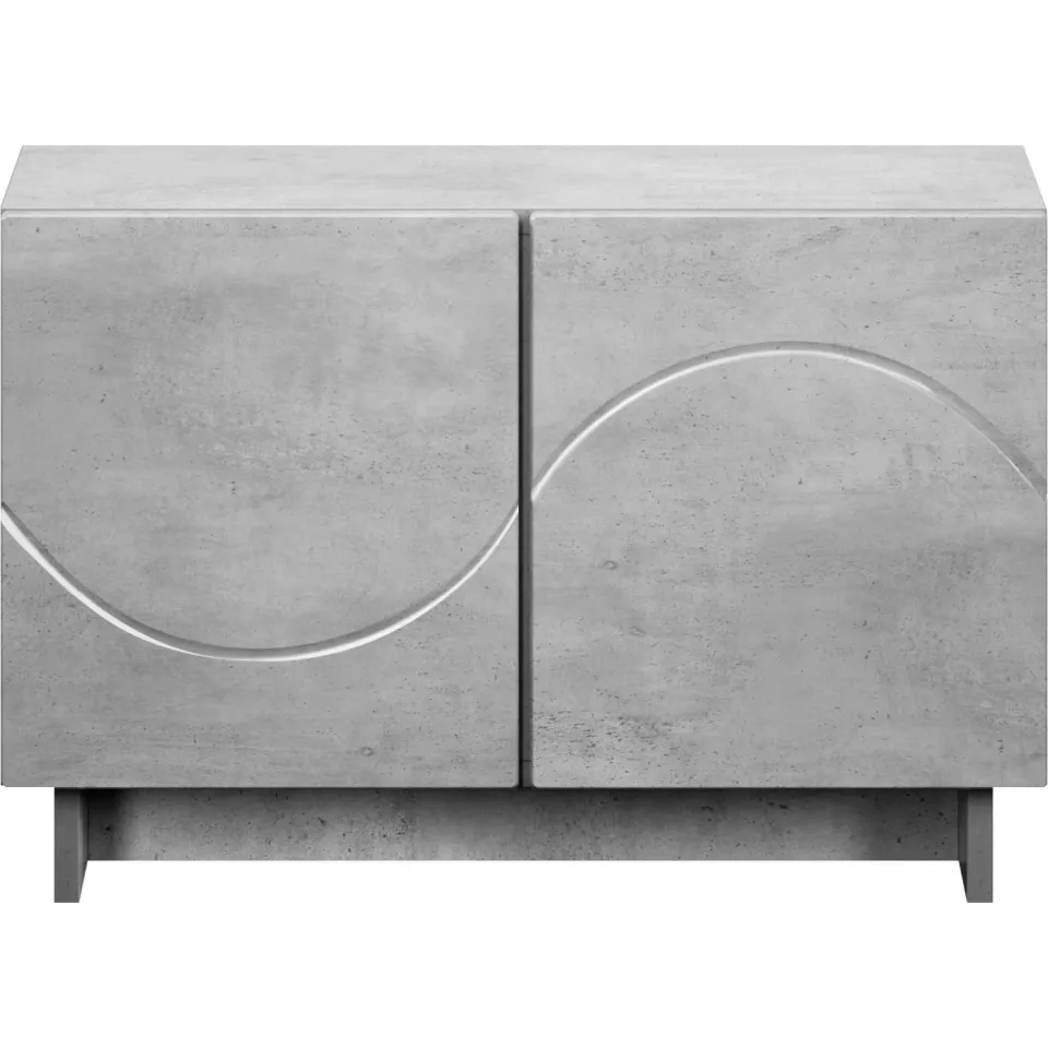 vidaXL tv-meubel 60 x 34.5 x 40 cm Betongrijs Bewerkt hout grijs, foto 4