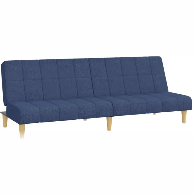 GranMaison Slaapbank - Uitklapbaar - Slaapstoel - Logeerbed - Zetelbed - Slaapfauteuil - Vouwbed - 2 persoons - Zeer comfortabel - Blauw