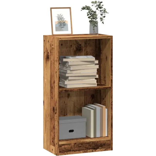 vidaXL Boekenkast 40x24x76 cm bewerkt hout oud houtkleurig Bruin