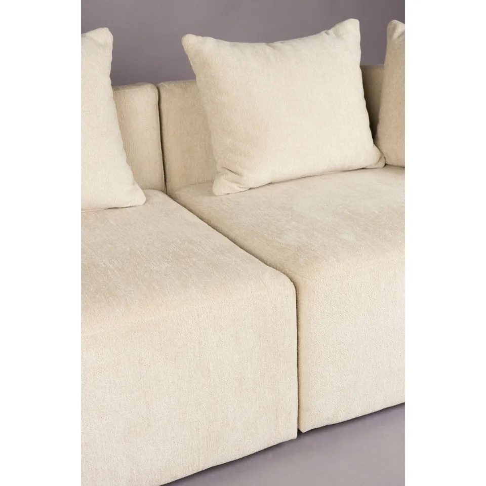Dutchbone Rocca 4-zitsbank beige, foto 5