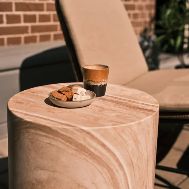 Chill-Dept. Bijzettafel Amber Black Coral