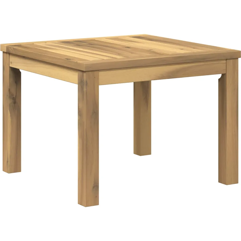 vidaXL Salontafel LAREN Witgewassen 49 x 48,5 x 36 cm, foto 3