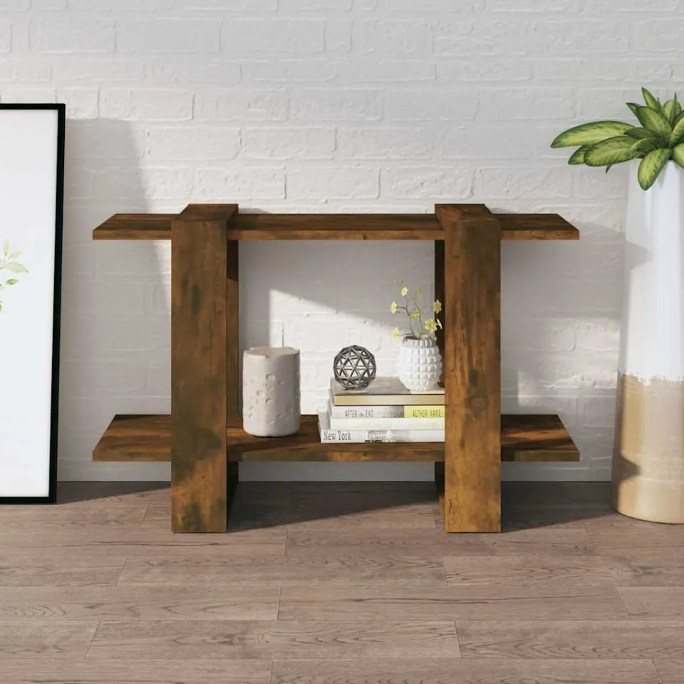 vidaXL Boekenkast/kamerscherm 80x30x51 cm gerookt eikenkleurig, foto 3