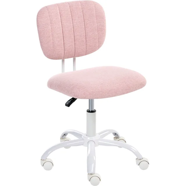 Beliani BUBBLY - Bureaustoel - Roze - Polyester