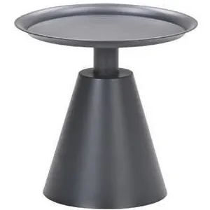 Garden Impressions bijzettafel Zavala (50xH48 cm) Zavala bijzettafel - diameter 50xH48 cm - carbon black Zwart