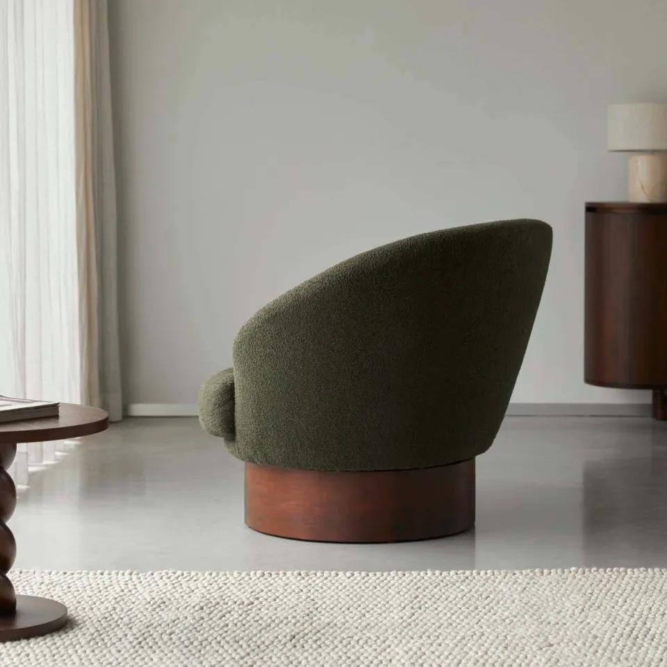 Tikamoon Ines - Fauteuil donkergroen, foto 3