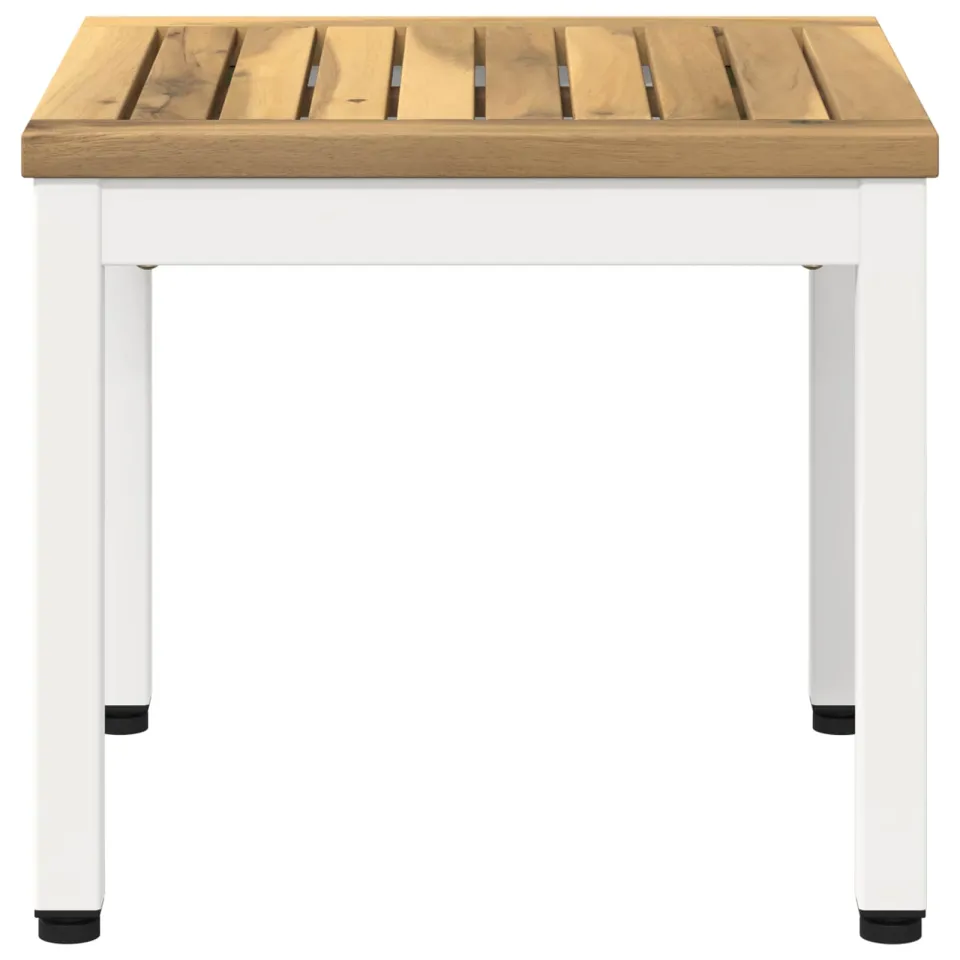 vidaXL Salontafel NAARDEN Witgewassen 40 x 40,5 x 36 cm Bruin