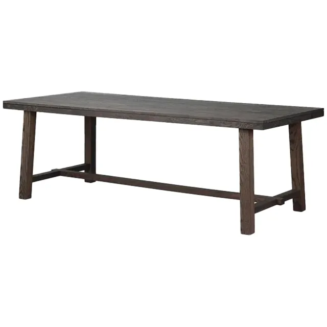 Rowico Home Brooklyn verlengbare houten eettafel donker eiken - 220 x 95 cm, foto 2