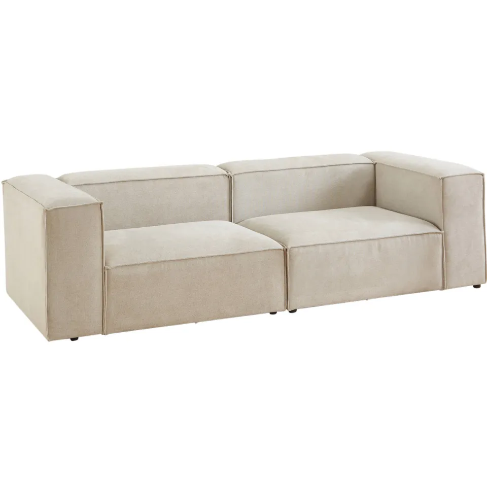 NOUS Living Igor 3-zitsbank beige, foto 4