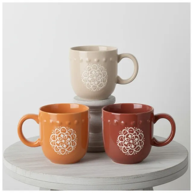 Signes Grimalt mokkenset van 3 porselein Multicolour